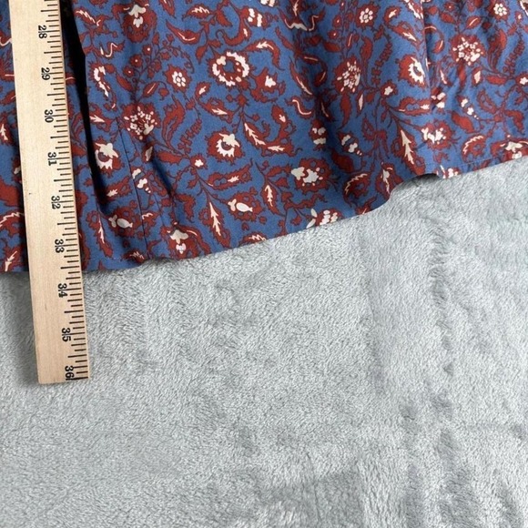 Joie ALine Midi Skirt Womens 10‎ Purple Boho Dark Academia Cottagecore Retro - Picture 8 of 8